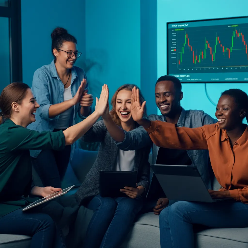 Fun and social copy trading with local meetups